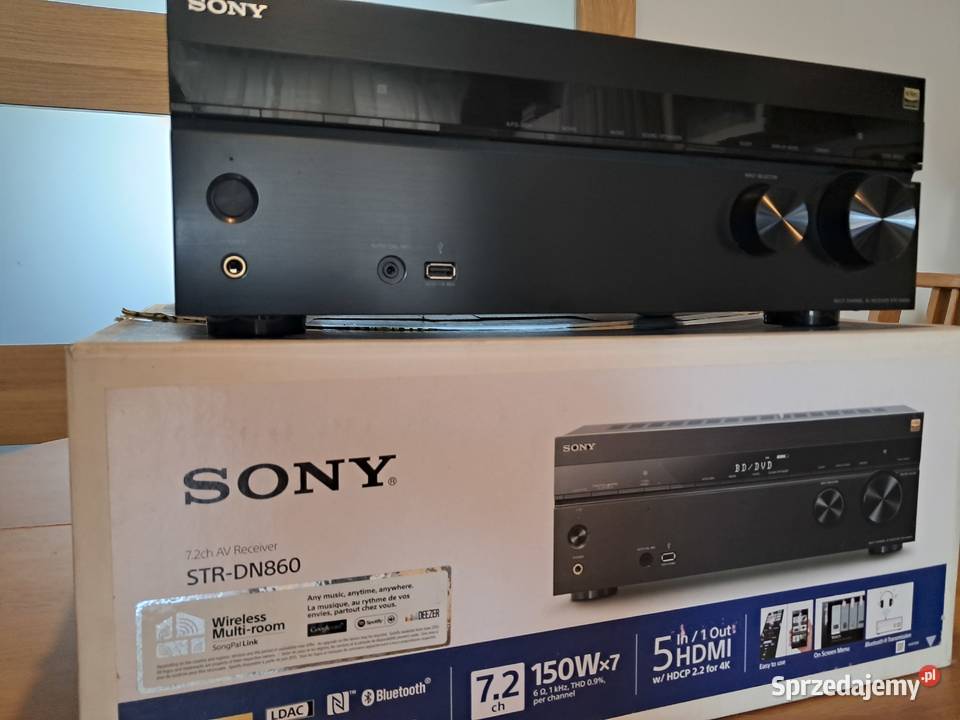 Amplituner SONY STRDN860 72 4K WiFi Stan Amplitunery Lesko