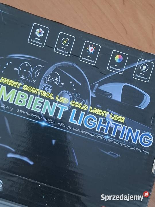 Oświetlenie Wnętrza LED Ambient Light Zestaw 6 w Otwock