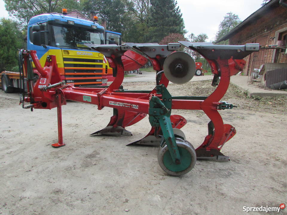Pług 3 skibowy obrotowy KVERNELAND resor z sprzedam