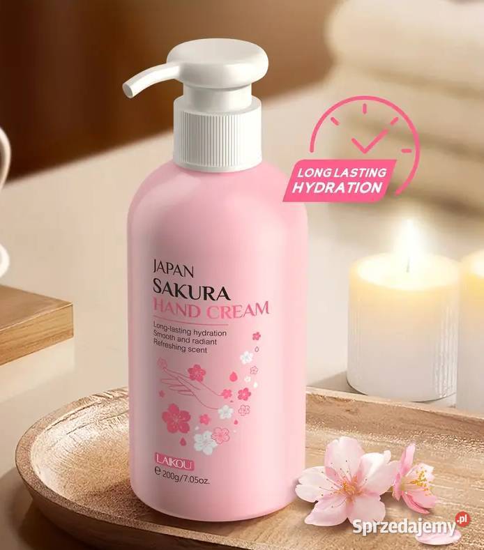 Krem do rąk SAKURA Głęboko nawilżający AS mazowieckie Płock
