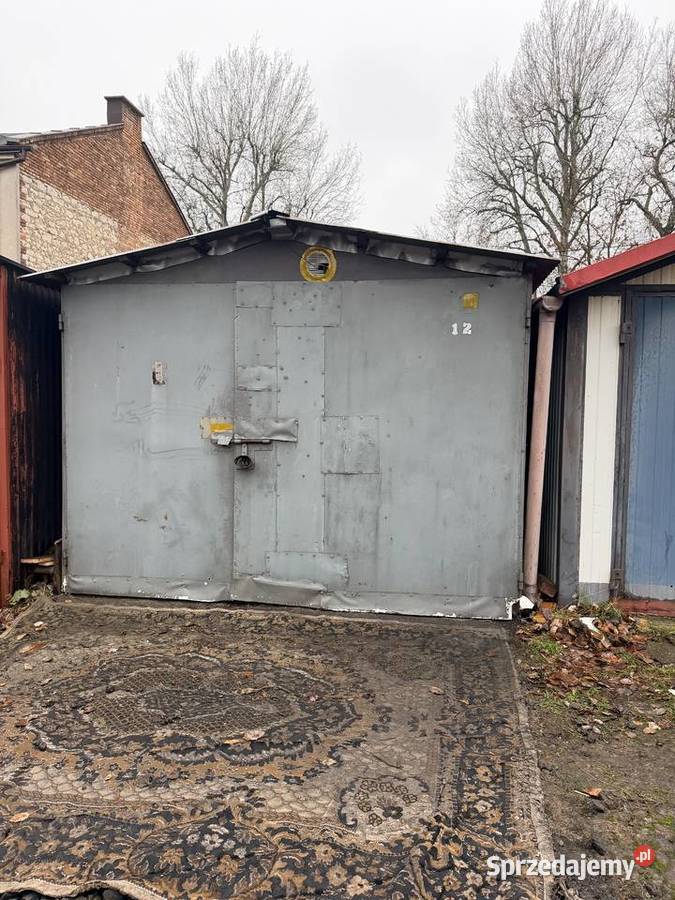 Garaż blaszany wynajmę na magazyn samochód itp śląskie Częstochowa sprzedam