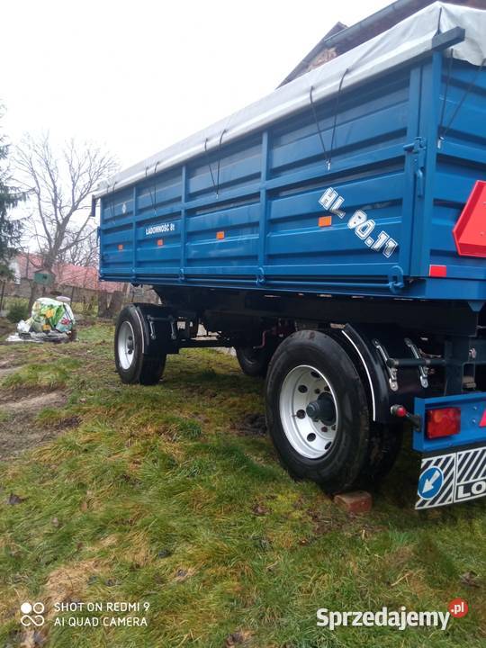 Przyczepa rolnicza wywrotka HL 8011 Bolesławiec