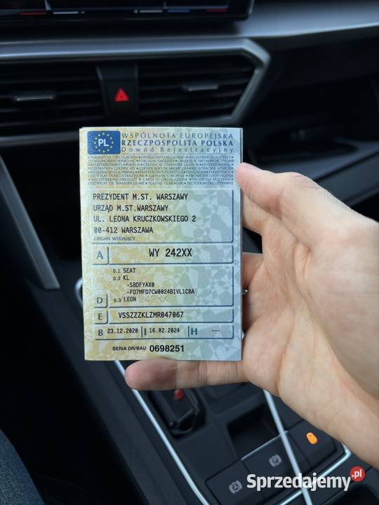 Seat Leon 15 tsi dsg na gwarancji nawigacja Warszawa