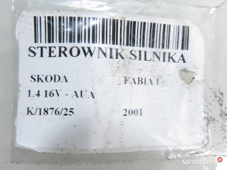 STEROWNIK SKODA FABIA I 14 16V AUA 036906034BL małopolskie sprzedam