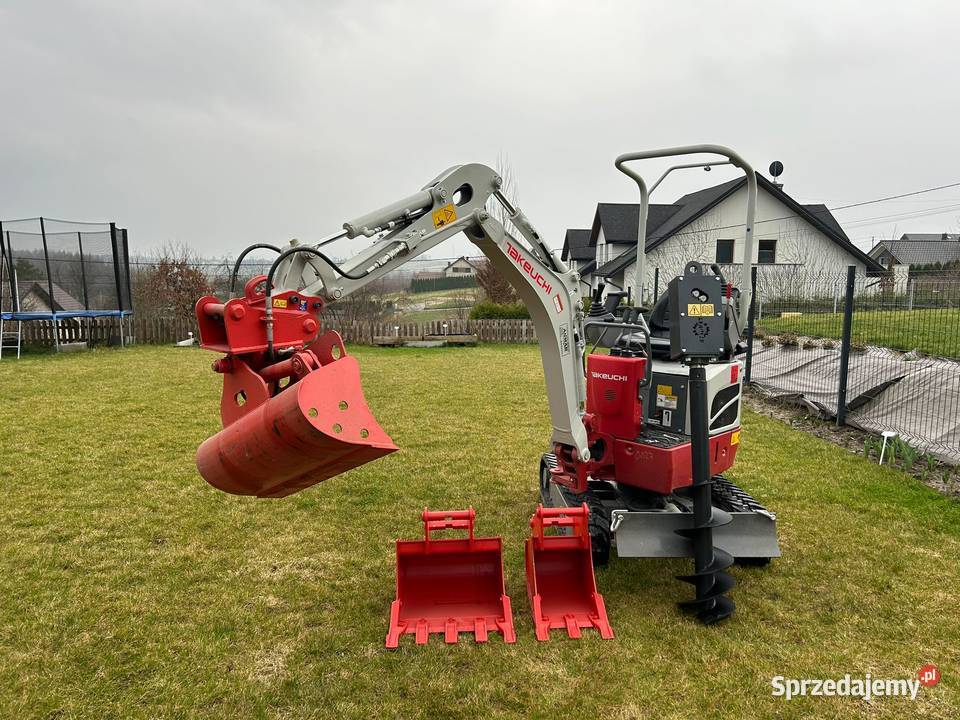 Usługi Minikoparką wiertnica młot z operatorem Kraków usługi budowlane