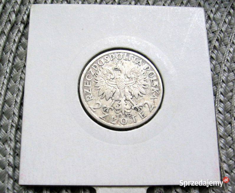 Polska 2 1932r Numizmatyka wielkopolskie Kalisz