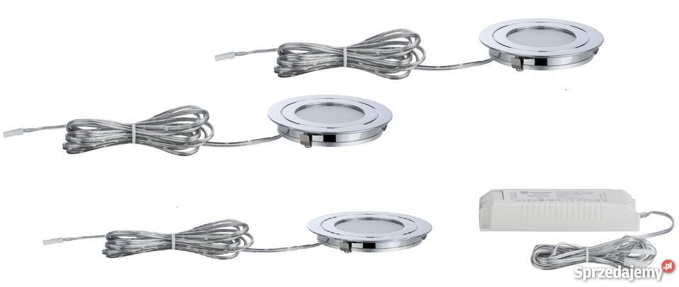 Paulmann 93571 Oprawa Zestaw 3 x LED 56W Micro Rewal