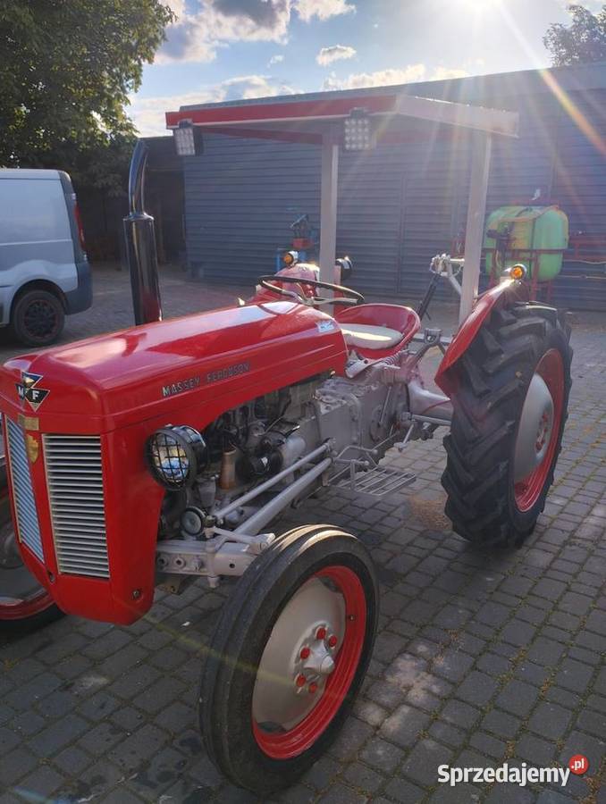 Traktor Massey Ferguson cackoZamiana Chełmża