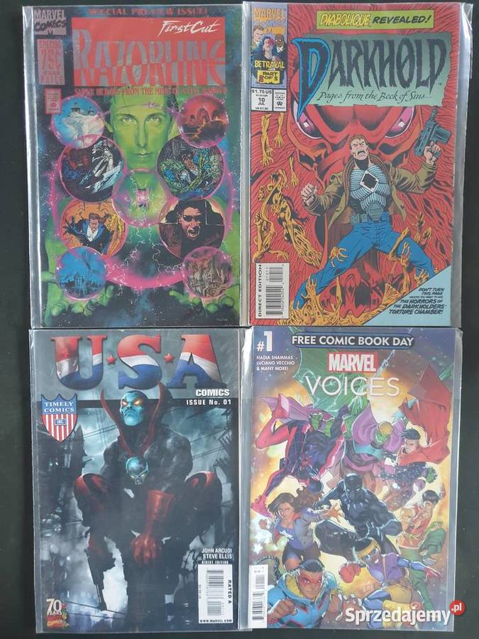 Kolekcja 30 oryginalnych komiksów Marvel USA Gdynia