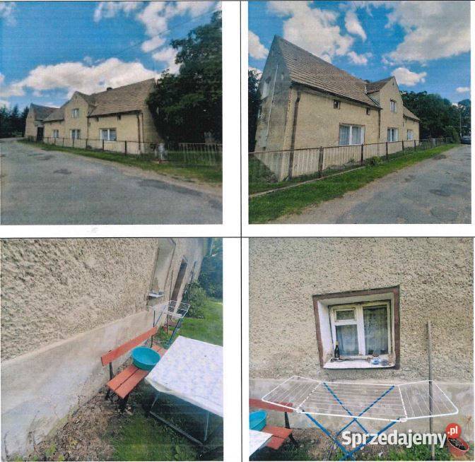Syndyk sprzeda siedlisko dom i budynki mieszkalny Pomianów Górny