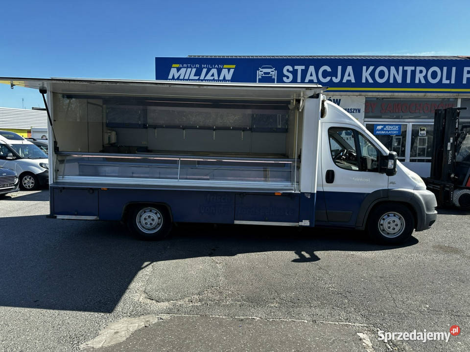 Fiat Ducato Autosklep mięs-ryba Gastronomiczny Food Truck Foodtruck sklep …