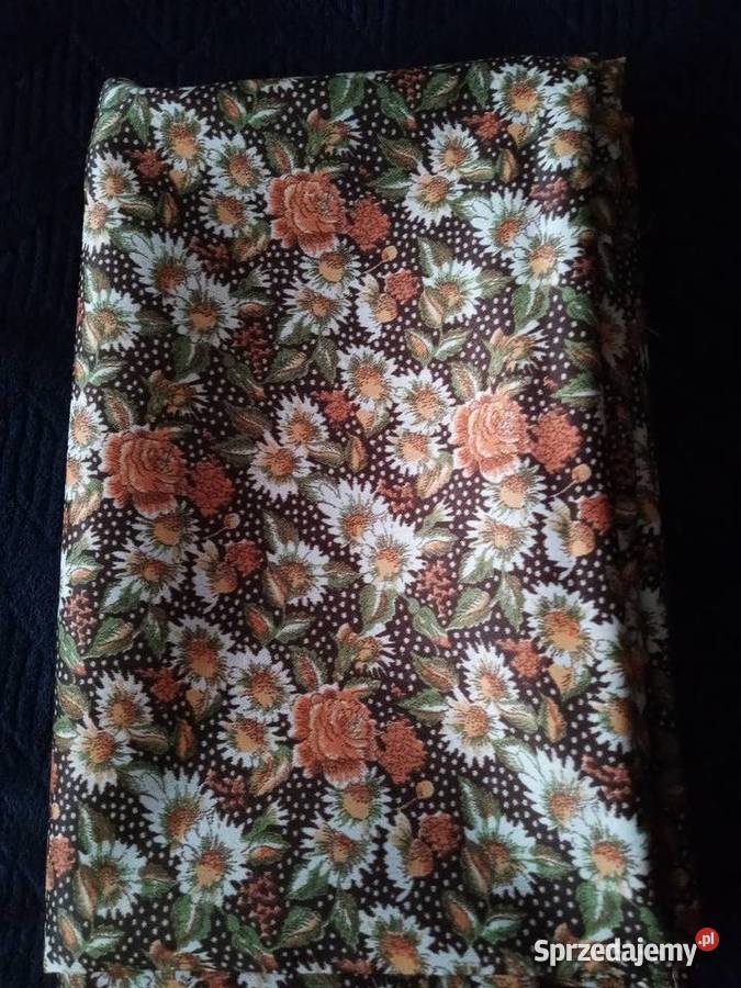 Kupon materiału 3m Torlen vintage PRL retro sprzedam