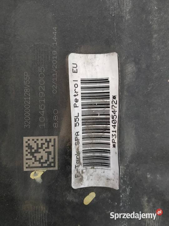 ZBIORNIK PALIWA 20 B 31405472 Volvo S60 III Rok produkcji 2019 sprzedam