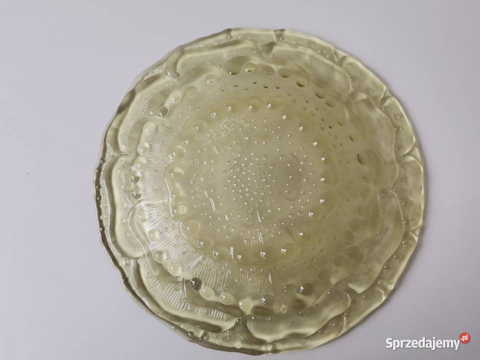 Stary nieużywany talerz patera Flora HSG Porcelana i szkło Katowice