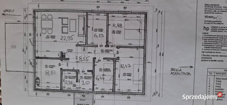Azyl Narwią domy z widokiem który inspiruje 100 8083zł/m2 mazowieckie Dyszobaba sprzedam