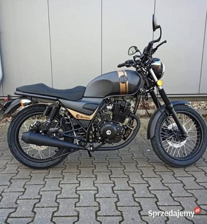 Barton 50 wersja cafe racer motor nowy Motoryzacja dolnośląskie Wrocław