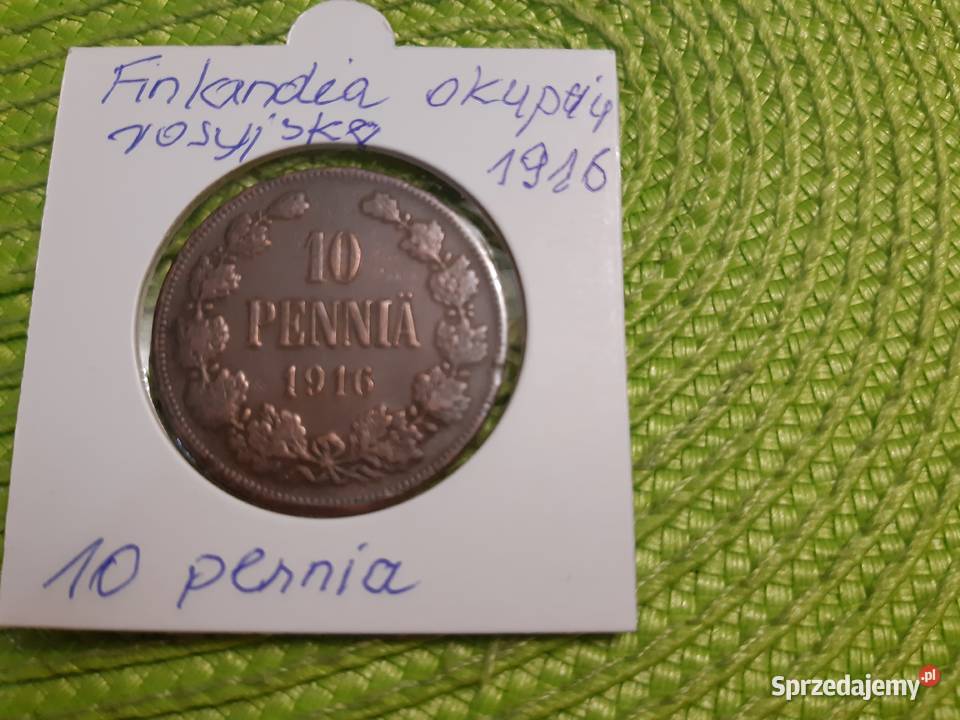 moneta Finlandii okres okupacji rosyjskiej z Numizmatyka podlaskie Łomża