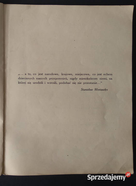 Stanisław Moniuszko Pieśni Wybrane Radom