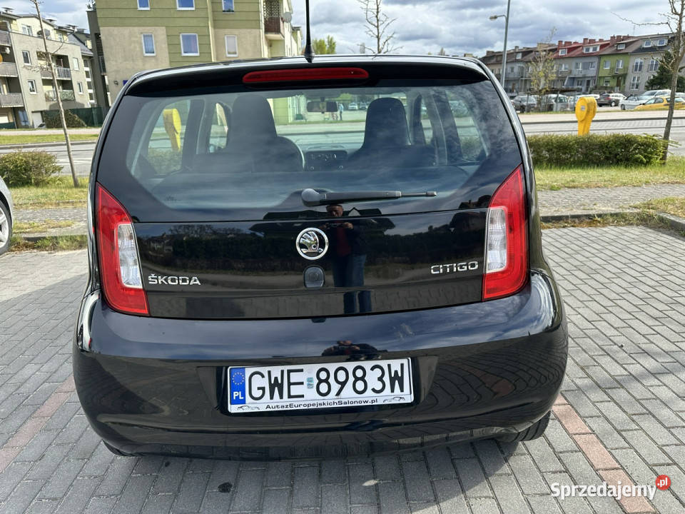 koda Citigo 10 MPI drugie koła klimatyzacja immobilizer pomorskie