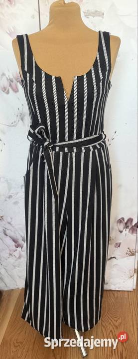 Kombinezon w paski Odzież damska