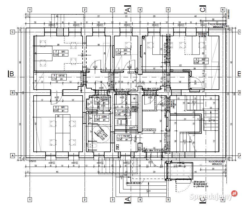 Budynek komercyjny 400m2 działka 784m2 Gliwice