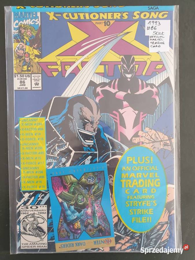 X Factor X Cutioners Song komiks plus Marvel Gdynia