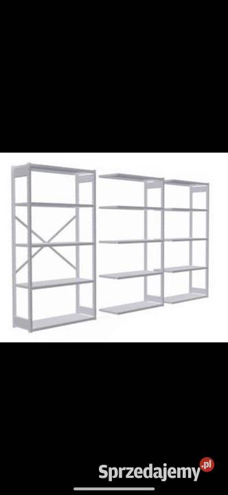 Regał Magazynowy Sekcja 3 sztuk garaż warsztat Gliwice