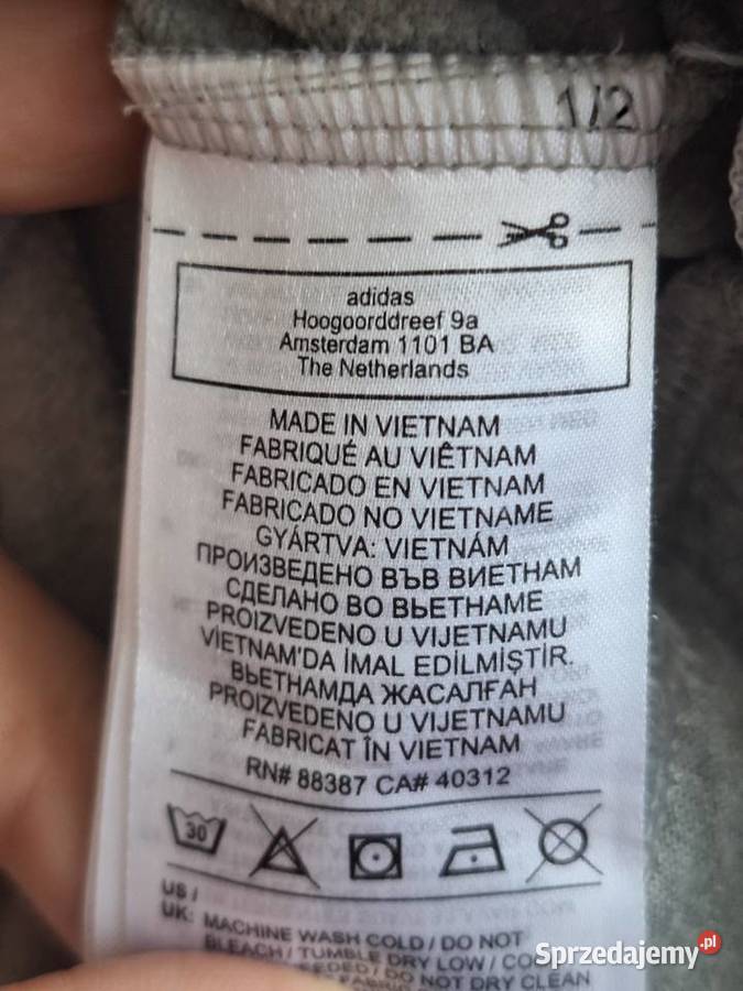 Adidas sportowa bluza damska r M Odzież sportowa Darłowo