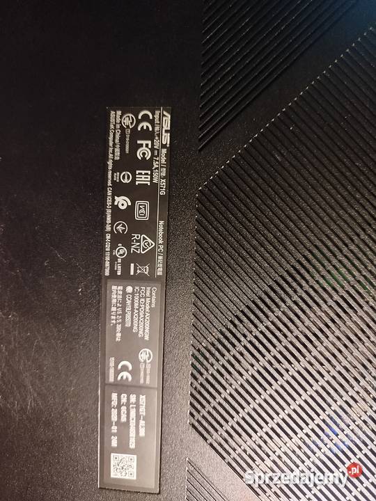 laptop asus vivobook 15 x571gt i7 do gier Malbork