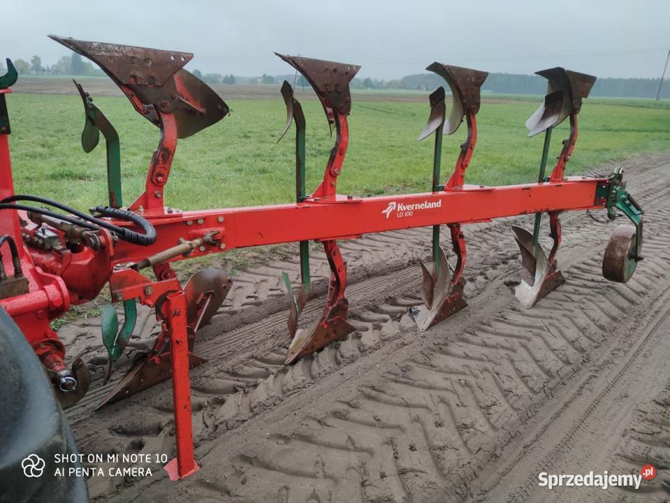 Pług Kvernelan LD 100 wielkopolskie Łobżenica