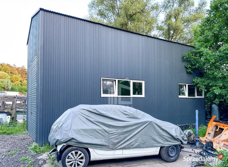 Hala Garaż Blaszany 5x10m Brama Dwuskrzydłowa łódzkie Rawa Mazowiecka sprzedam
