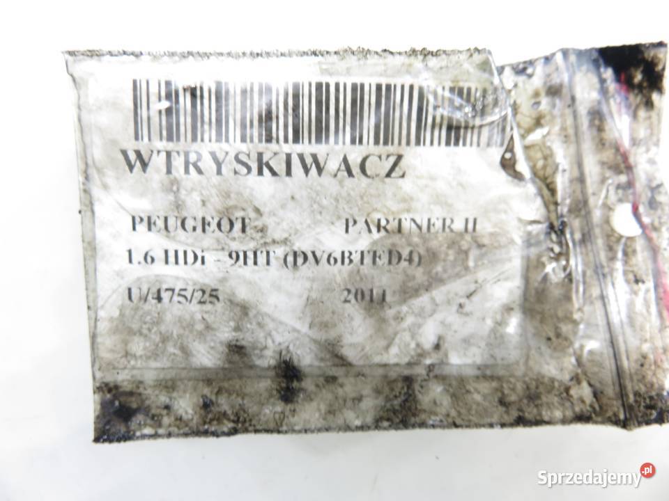 WTRYSKIWACZ PEUGEOT PARTNER II 16 HDi 0445110311