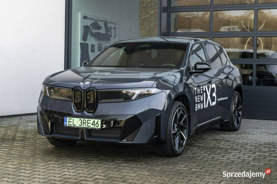 BMW iX3 NOWE BMW iX3 50 xDrive Zamów już dziś elektrochrom. lusterko wst. Łódź sprzedam
