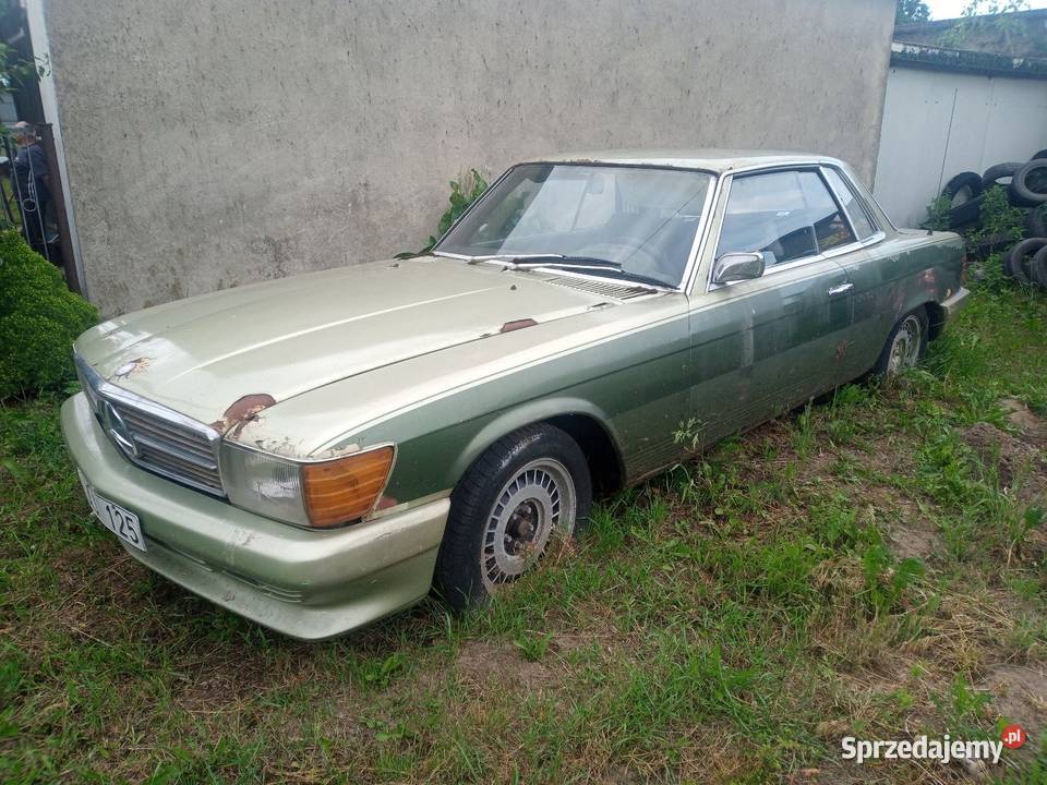 MercedesBenz 350 SLC klasyk unikat uszkodzony Brodnica