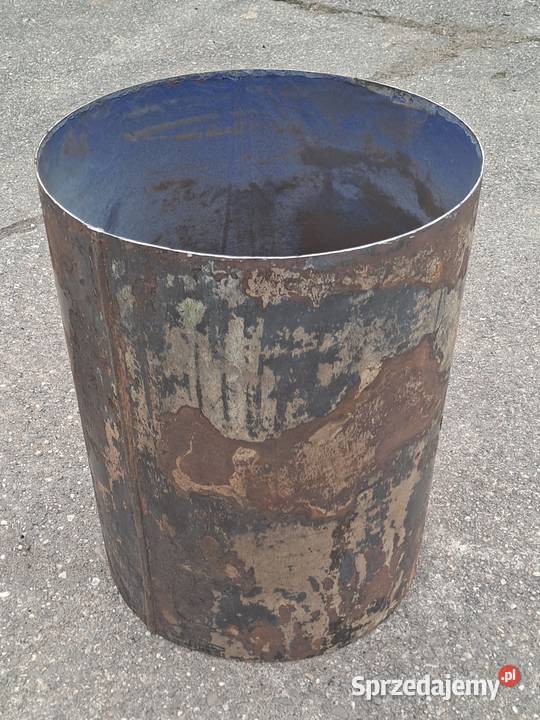 Rura stalowa 395 x 2 mm walec przepust zbiornik