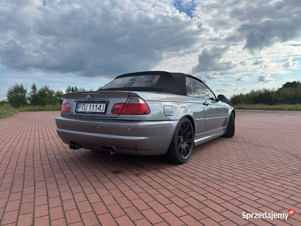 BMW M 3 32 E46 z 2005r wersja LCI cabrio Rok produkcji 2005 Turek
