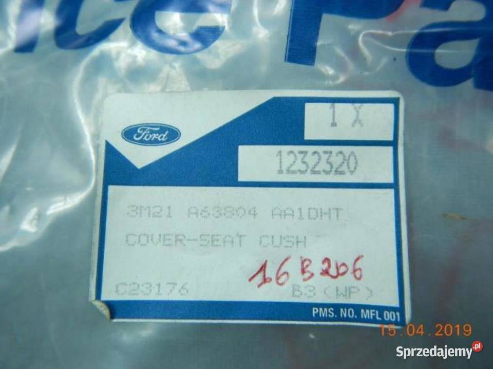 TAPICERKA NA FOTEL TYŁ FORD GALAXY 0006 1232320 sprzedam