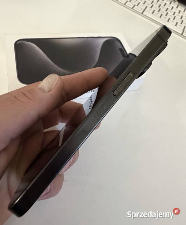 iPhone 15 pro 128 GB titanium black Nowa Sól