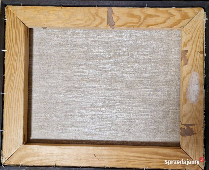 OBRAZ z martwą naturą z kwiatami w wazonie Antyki, Sztuka, Kolekcje lubelskie Lublin