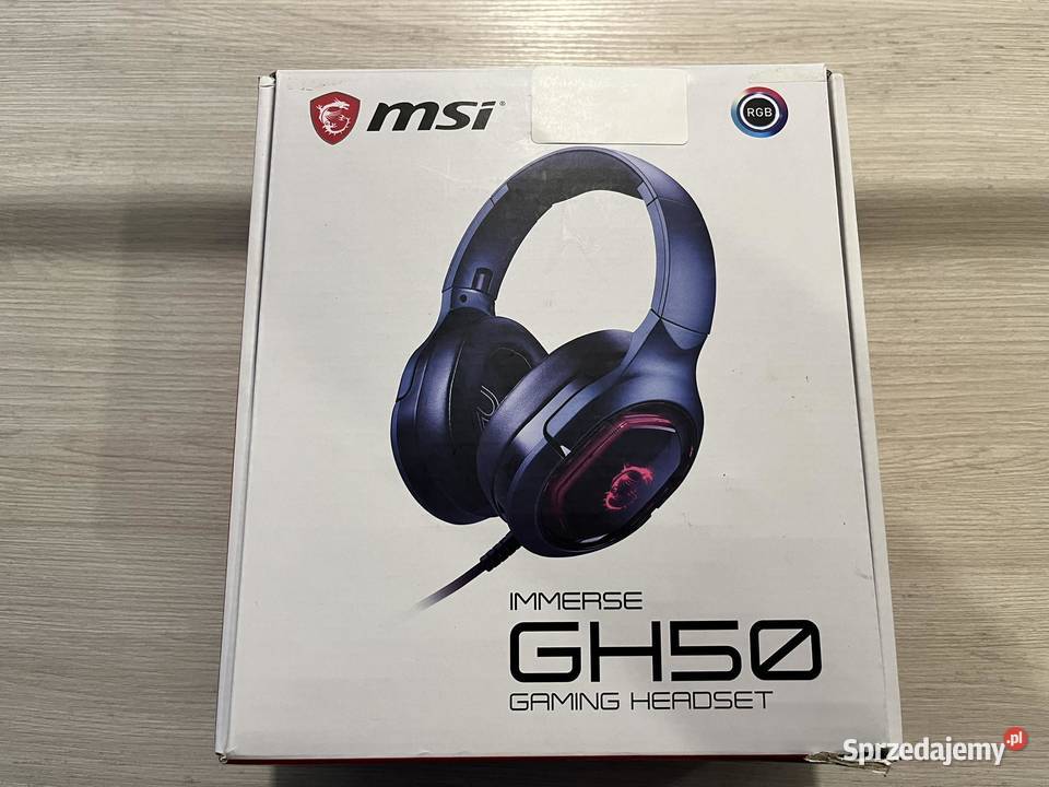 Słuchawki nauszne MSI Immerse GH50