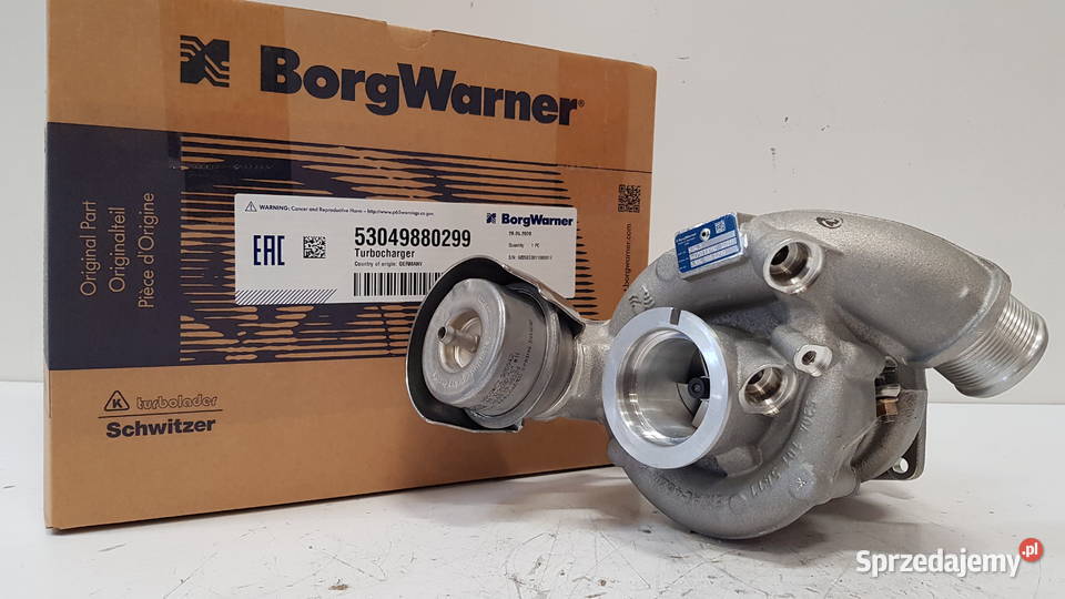 Turbosprężarka BorgWarner KKK 53049880299 mazowieckie Siedlce