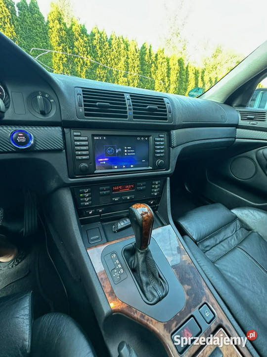 BMW 528 BMW e39 528i Kombi Skóry Opłacona E39 czujnik zmierzchu Wrocław