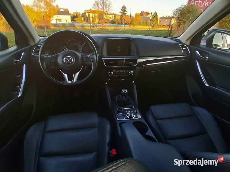 Mazda CX5 Full LED Skóra Kamera Navi Biała Perła immobilizer Słupca