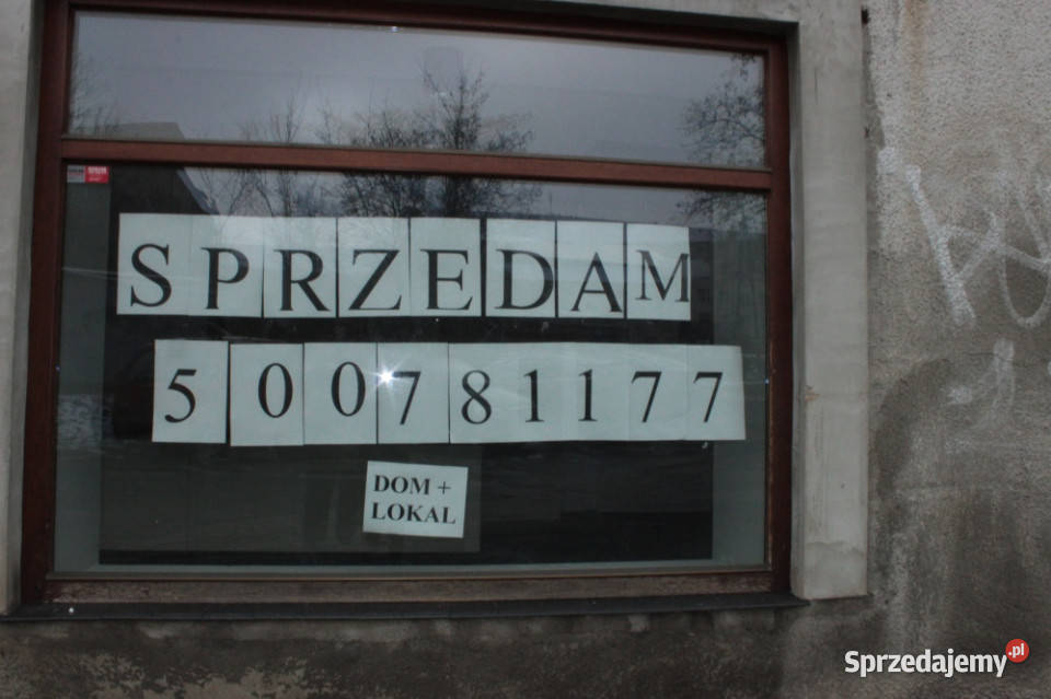 duży DOM z lokalem użytkowym Inwestycja