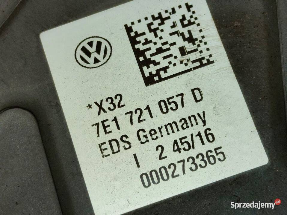 Pedał Hamulca Vw Transporter T6 7E1721057D Pleszew