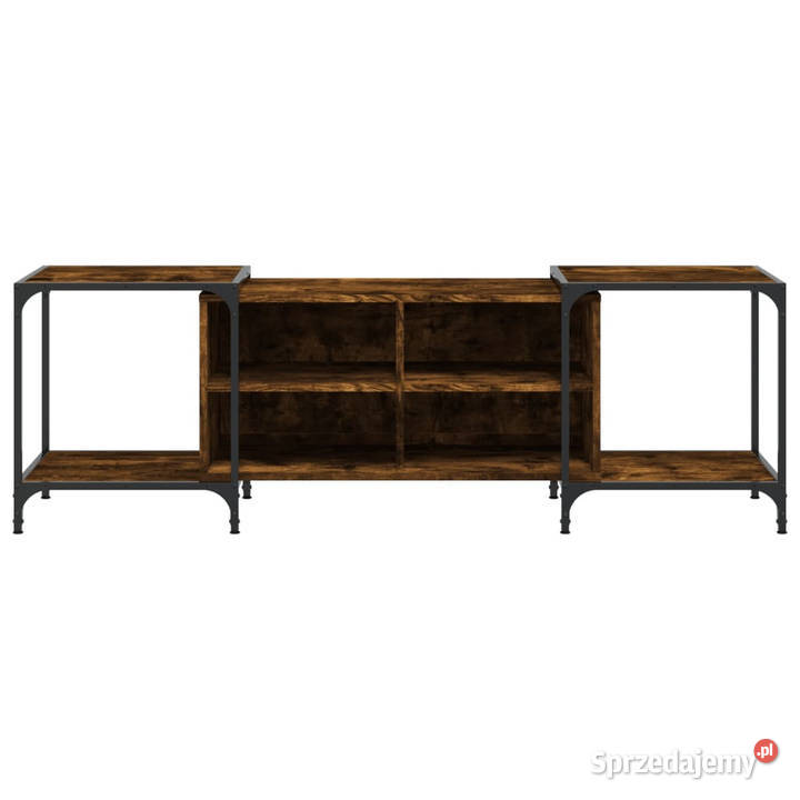 Szafka pod telewizor przydymiony dąb 153x37x50 mazowieckie Warszawa
