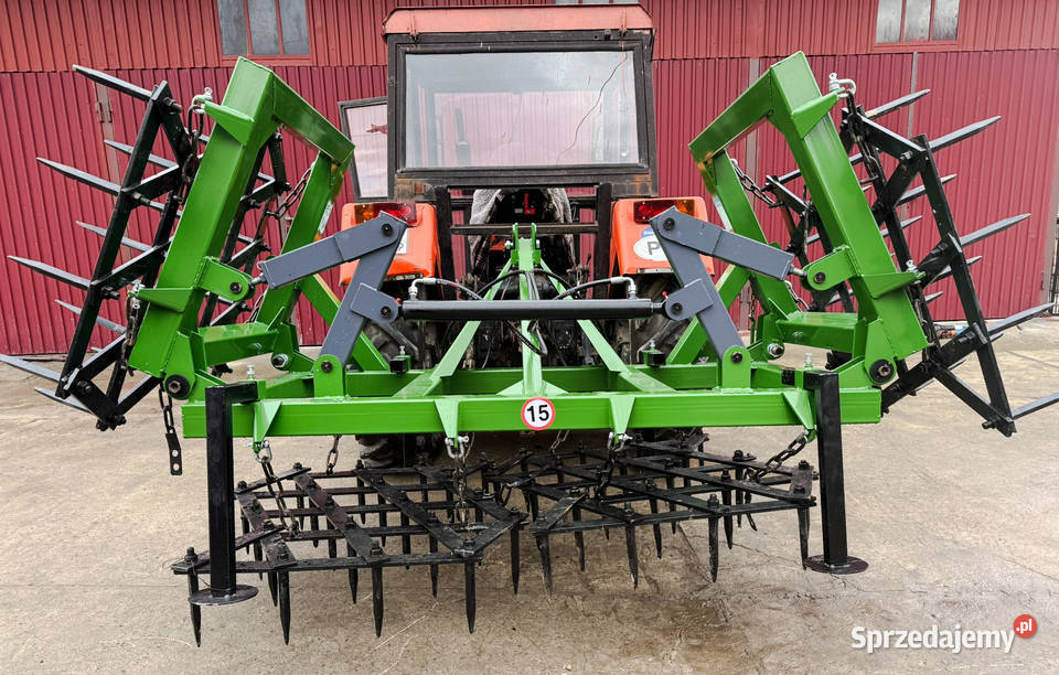 Polowe brony lekkieciężkie uszkodzony