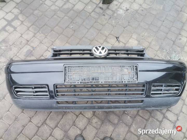 VW GOLF 4 IV ZDERZAK PRZÓD PRZEDNI CZARNY Nowy Sącz