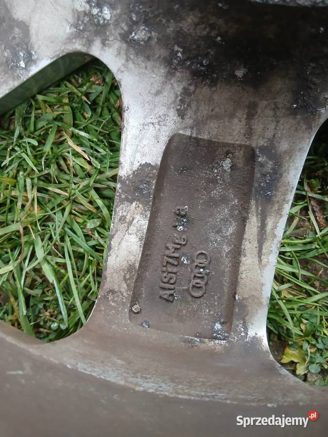 Felgi aluminiowe komplet 7J 16 ET42 5X112 AUDI Szczerbice sprzedam