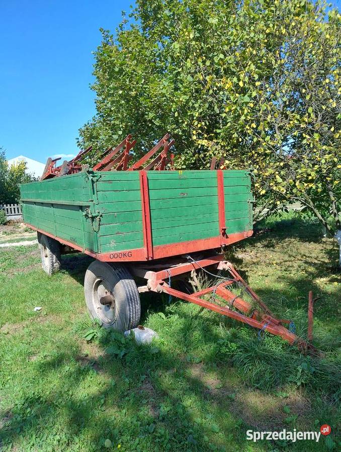 Sprzedam przyczepę rolnicza 8t Babice sprzedam